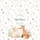 Playful Forest Animals Wildflower Wreath Personalized Name - Everyday Carry Gift Quilted Tote Bag - 7