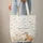 Playful Forest Animals Wildflower Wreath Personalized Name - Everyday Carry Gift Quilted Tote Bag - 6