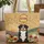 Bernese Mountain Dog Wildflower Meadow Floral Wreath Name - Everyday Carry Gift for Dog Lover Quilted Tote Bag - 1