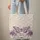 Purple Lilac Butterfly Fabric Roses Vines Leaves Floral Wreath - Everyday Carry Gift Quilted Tote Bag - 6