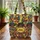 Vibrant Afro Women Interlocking Forms Personalized Medallion - Everyday Carry Gift Quilted Tote Bag - 3