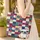 Personalized French Bulldog Patchwork Polka Dot Floral Everyday Carry Gift for Dog Lovers Quilted Tote Bag - 4