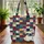 Personalized French Bulldog Patchwork Polka Dot Floral Everyday Carry Gift for Dog Lovers Quilted Tote Bag - 3