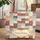 Patchwork Plaids Floral Polka Dot Ornate Heart Cartouche Everyday Carry Gift Quilted Tote Bag - 1