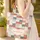 Patchwork Plaids Floral Polka Dot Ornate Heart Cartouche Everyday Carry Gift Quilted Tote Bag - 4