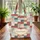 Patchwork Plaids Floral Polka Dot Ornate Heart Cartouche Everyday Carry Gift Quilted Tote Bag - 3