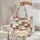 Patchwork Plaids Floral Polka Dot Ornate Heart Cartouche Everyday Carry Gift Quilted Tote Bag - 5