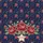 Patriotic Floral Red Roses White Stars Filigree Star Cartouche Everyday Carry Gift Quilted Tote Bag - 7
