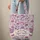 Ornate Butterflies Floral Wreath Name Botanical Flowers - Everyday Carry Gift Quilted Tote Bag - 6