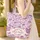 Ornate Butterflies Floral Wreath Name Botanical Flowers - Everyday Carry Gift Quilted Tote Bag - 4