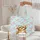 Dog Bow Rose Wreath - Everyday Carry Gift for Dog Lover Quilted Tote Bag - 5