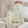 Vintage Camper Pine Trees Wildflowers - Travel Essentials Road Trip Gift Quilted Tote Bag - 5