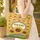 Floral Wreath Personalized Sunflowers Radiant Sun Rainbow Hills - Everyday Carry Gift Quilted Tote Bag - 4