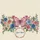 Pink Butterfly Large Small Flowers Swirling Vines Floral Wreath - Everyday Carry Travel Gift Quilted Tote Bag - 7