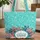 Coral Sea Anemone Seashells Rippling Water - Everyday Carry Gift for Ocean Lover Quilted Tote Bag - 1