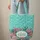 Coral Sea Anemone Seashells Rippling Water - Everyday Carry Gift for Ocean Lover Quilted Tote Bag - 6