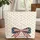Patriotic Bow Stars Stripes Everyday Carry Gift Quilted Tote Bag - 1