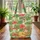 Sloth Tropical Hibiscus Foliage - Everyday Carry Gift for Sloth Lover Quilted Tote Bag - 3