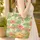 Sloth Tropical Hibiscus Foliage - Everyday Carry Gift for Sloth Lover Quilted Tote Bag - 4