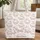 Pink Mauve Gold Butterflies Floral Wreath - Everyday Carry Travel Essentials Quilted Tote Bag - 1