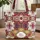 Golden Baroque Chains Laurel Wreaths Medallions - Everyday Carry Gift Quilted Tote Bag - 1