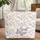 Ornate Butterflies Botanical Floral Wreath Flowing Calligraphy - Everyday Lifestyle Carry Quilted Tote Bag - 1
