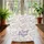 Ornate Butterflies Botanical Floral Wreath Flowing Calligraphy - Everyday Lifestyle Carry Quilted Tote Bag - 3