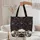 Gothic Skull Floral Personalized Name - Everyday Carry Gift for Skull Lover Quilted Tote Bag - 5