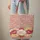 Rose Bud Bellflower Peony Daisy Lace Floral Wreath - Everyday Carry Gift Quilted Tote Bag - 6