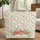 Personalized Ocean Life Seashell Starfish Coral Conch Everyday Carry Gift Quilted Tote Bag - 1