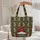 Christmas Gnome Leaf Snowflake - Christmas Everyday Carry Gift Quilted Tote Bag - 5