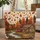 Rustic Log Cabin Autumn Forest River Wooden Sign with Fall Leaves - Everyday Carry Gift Quilted Tote Bag - 1