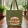 Mushroom House Forest Ferns Pinecones Personalized Name - Everyday Carry Gift Quilted Tote Bag - 3