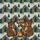 Brown Bear Campfire Mountains - Wildlife Lover Everyday Carry Gift Quilted Tote Bag - 7
