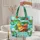 Tropical Surfboards Hibiscus Coconut Seashells - Travel Essentials Quilted Tote Bag - 5