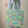Name Wreath Full Bloom Peony Hydrangea Rose Floral Everyday Carry Gift for Her Quilted Tote Bag - 6