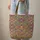 Oranges Yellows Greens Teals Purples Floral Cat Swirls Leaves Wreath Everyday Carry Gift Quilted Tote Bag - 6
