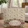 Ornate Floral Wreath Botanical Leaves Vines Berry Clusters Leaf Garland - Everyday Carry Gift Quilted Tote Bag - 1