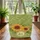 Prominent Sunflower Floral Wreath Organic Swirls Personalized - Everyday Carry Gift Quilted Tote Bag - 3