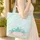 Ornate Starfish Coral Seashells Bubbles Underwater Scene Ocean Lover Everyday Carry Gift Quilted Tote Bag - 4