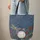 Ornate Golden Dragonfly Wildflowers Floral Wreath - Wildlife Lover Everyday Carry Gift Quilted Tote Bag - 6