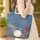 Ornate Golden Dragonfly Wildflowers Floral Wreath - Wildlife Lover Everyday Carry Gift Quilted Tote Bag - 4
