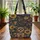 Yorkshire Terrier Sunflower Chrysanthemum Autumn Berries - Everyday Carry Gift for Dog Lovers Quilted Tote Bag - 3