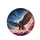Bald Eagle American Flag Glowing Stars Stripes - Independence Day Gift for Fathers Spare Tire Cover - 4
