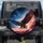 Bald Eagle American Flag Glowing Stars Stripes - Independence Day Gift for Fathers Spare Tire Cover - 1