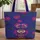 Owl Daisy Floral Wreath Wildlife Lover - Everyday Carry Gift Quilted Tote Bag - 1