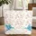 Personalized Cherry Blossom Birds Floral Wreath - Everyday Carry Gift Quilted Tote Bag - 1