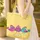 Cartoon Chickens In A Row Organic Swirls Floral Wreath - Everyday Carry Lifestyle Gift Quilted Tote Bag - 4