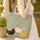 Barnyard Chickens Personalized Name Market Day Gift Quilted Tote Bag - 4