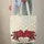 Cardinals Heart Roses Botanical - Love Birds Everyday Carry Gift Quilted Tote Bag - 6